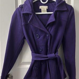 🔴SOLD!!!🔴Jones New York Purple Trench Coat